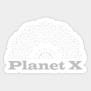 Planet X - The Future is Ours Sticker